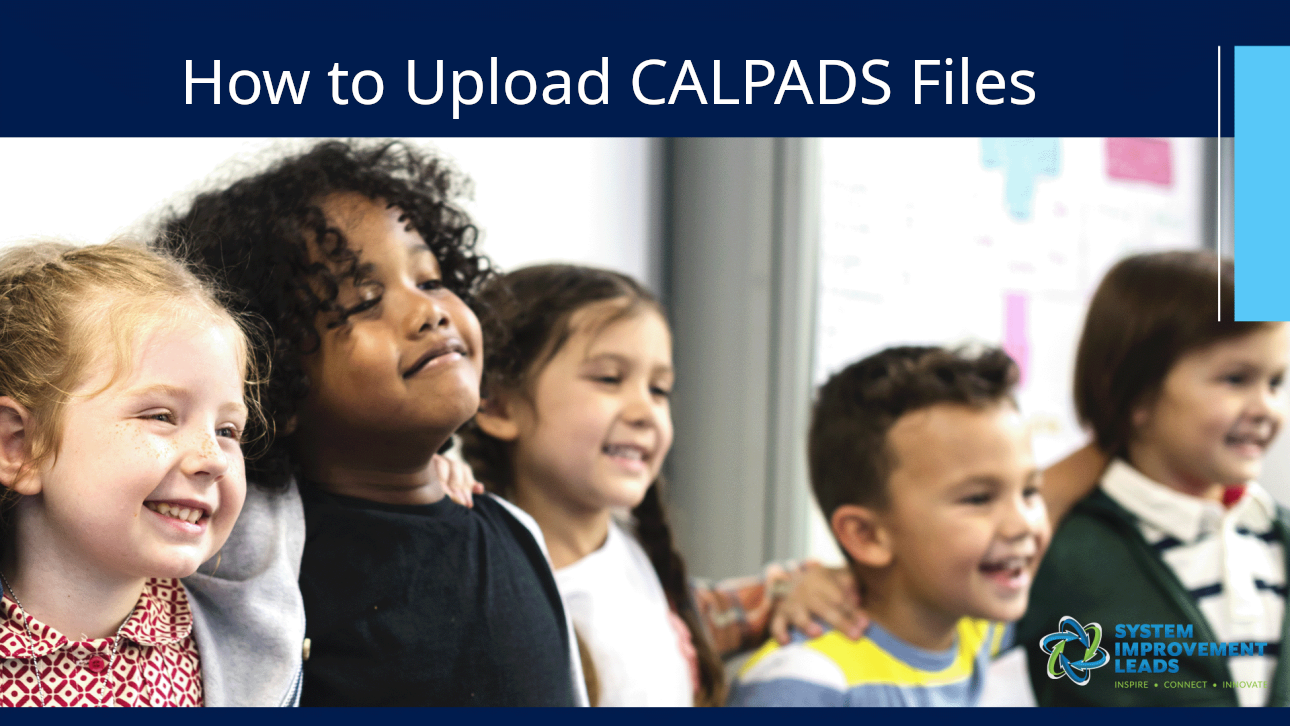 Child wearing headphones looks at a laptop screen, appearing engaged. The text above reads How to Play How to upload calpad data